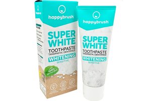 Happybrush Whitening Tandpasta Superwhite Sensitive 75 ml