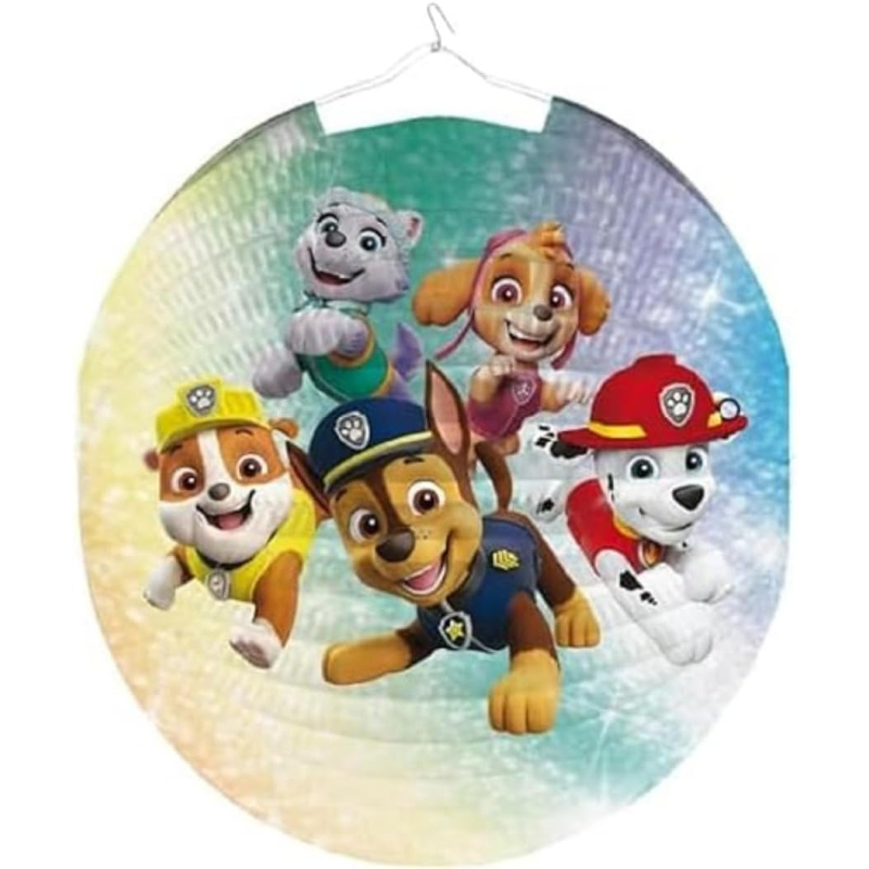 Amscan Paw Patrol Multicolor Lampion 25cm doorsnede