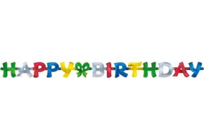 Amscan Slinger 'Happy Birthday' 140 X 11 Cm