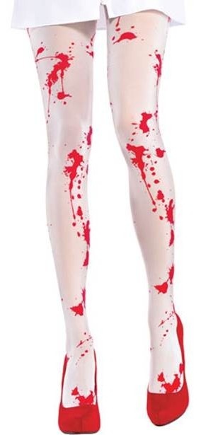 Halloween Bloedvlekken panty's voor dames
