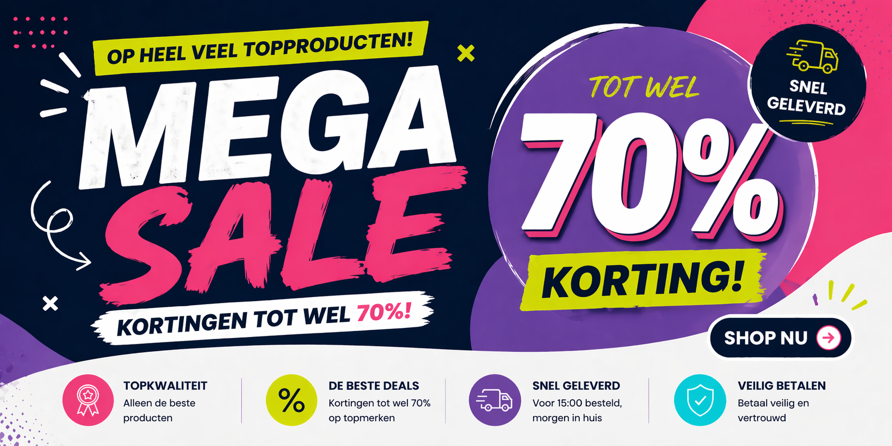 Mega sale!