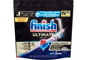 Finish Ultimate Regular 15 vaatwascapsules | All in 1