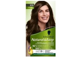 Schwarzkopf Natural & Easy 570 Middenbruin Haarkleuring | 1 stuk