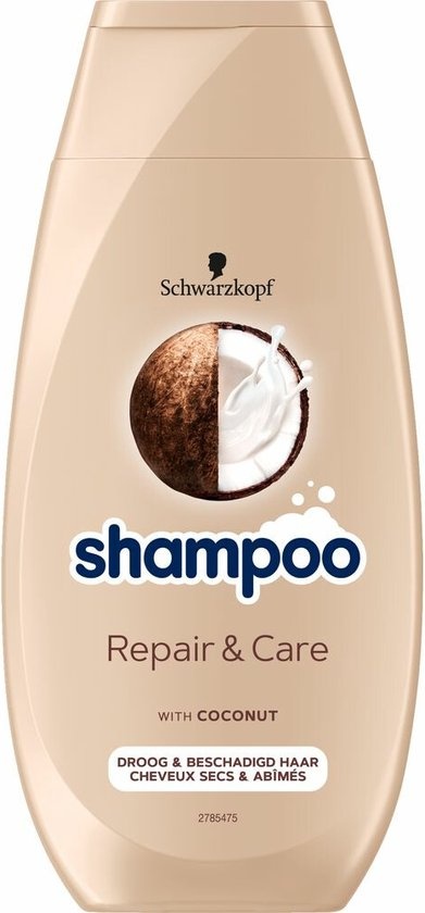 Schwarzkopf Repair en Care Shampoo 250 ml | Herstellende shampoo