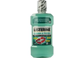 Listerine Clean & Fresh Mondwater 500 ml | 0% alcohol