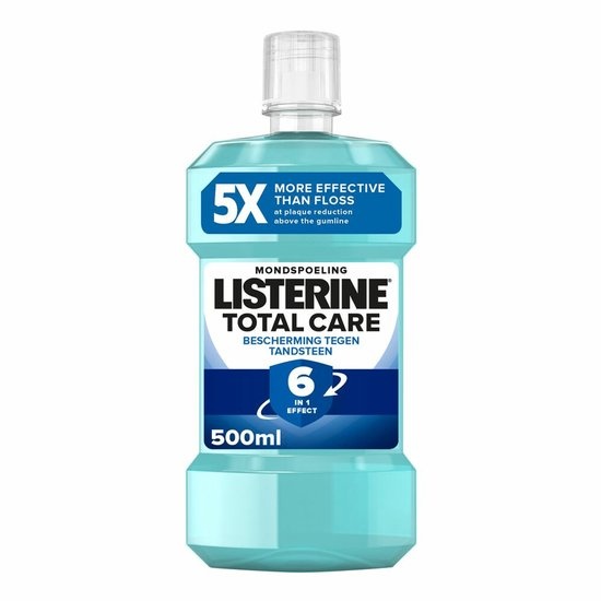 Listerine Total Care Bescherming Tegen Tandsteen Mondwater 500 ml