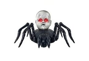 Geanimeerde Kruipende Spin Pop Beweging Geactiveerd Halloween Party Prop