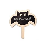 Halloween Trick or Treat bordje - 1 exemplaar assorti uitgeleverd