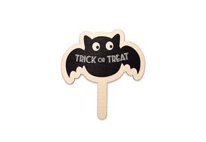 Halloween Trick or Treat bordje - 1 exemplaar assorti uitgeleverd