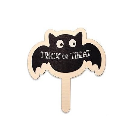 Halloween Trick or Treat bordje - 1 exemplaar assorti uitgeleverd