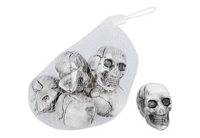 Halloween set van 6 mini Doodskoppen