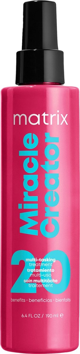 Matrix Miracle Creator Leave-In Spray – Multifunctionele spray voor ieder haartype – 190 ml