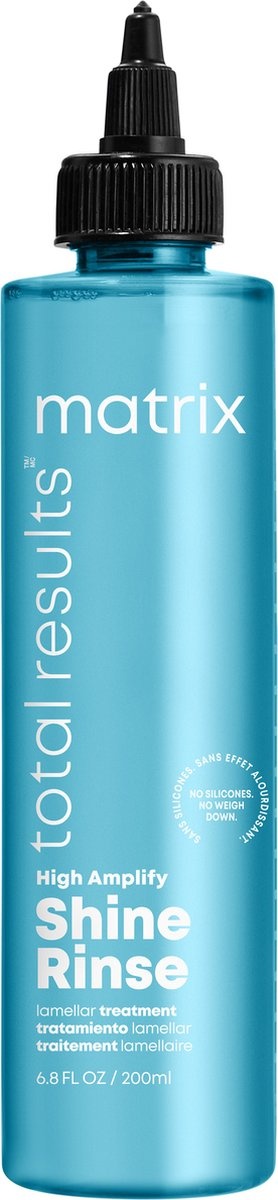 Matrix High Amplify Shine Rinse – Treatment voor glans, volume en beweging – 250 ml