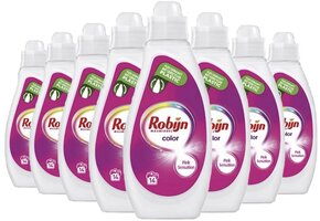 Robijn Color - Pink Sensation - Vloeibaar - Wasmiddel - 8 x 700ML - Voordeelverpakking