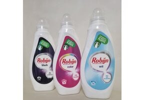 Robijn Vloeibaar Wasmiddel - Black - Color - Wit - 3 x 14 wasbeurten - 3 x 700ml