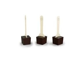 Chocolade spoon puur doos a 20 stuks