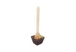 Chocolade spoon choco-nougat doos a 20 stuks