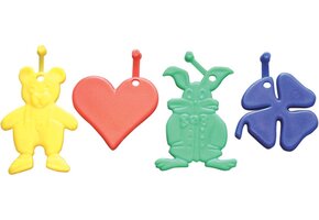 Amscan Ballon Gewichten Primaire kleuren assortiment van 50 stuks á 8 g