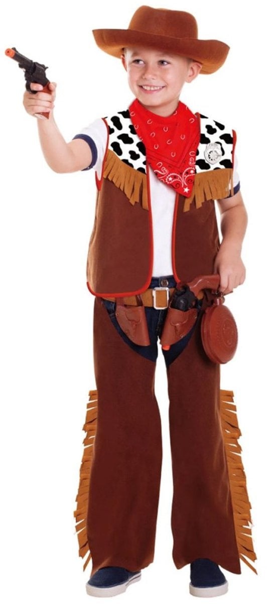 Amscan Kinderkostuum Cowboy incl. accessoires maat 3-6 jaar