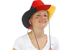 Amscan Cowboy hoed Duitsland - WK Voetbal