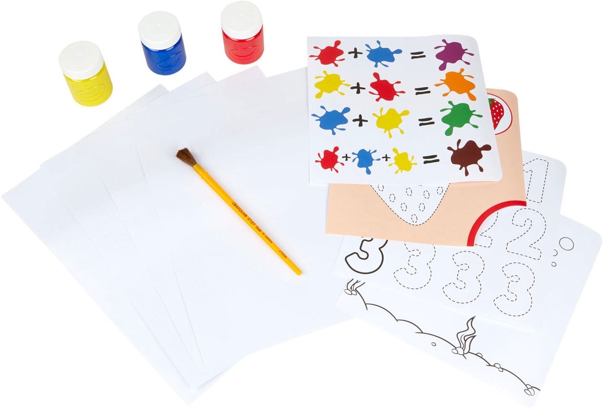 Crayola Mini Kids Afwasbare Verfset