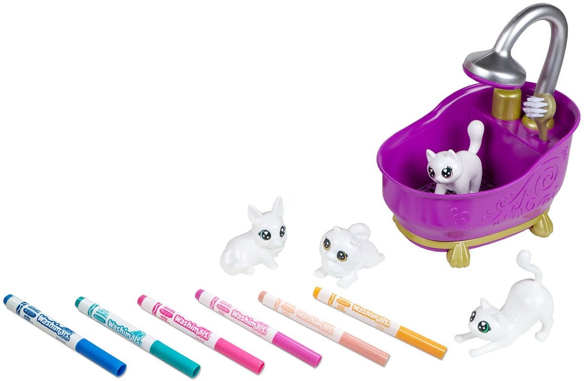 Crayola - Washimals - Hobbypakket - Activiteitenset Kleuren Met Dieren Voor Kinderen