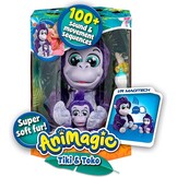 Animagic Tiki and Toko Gorillas - Interactieve Knuffels - Inclusief geluiden en bewegingen