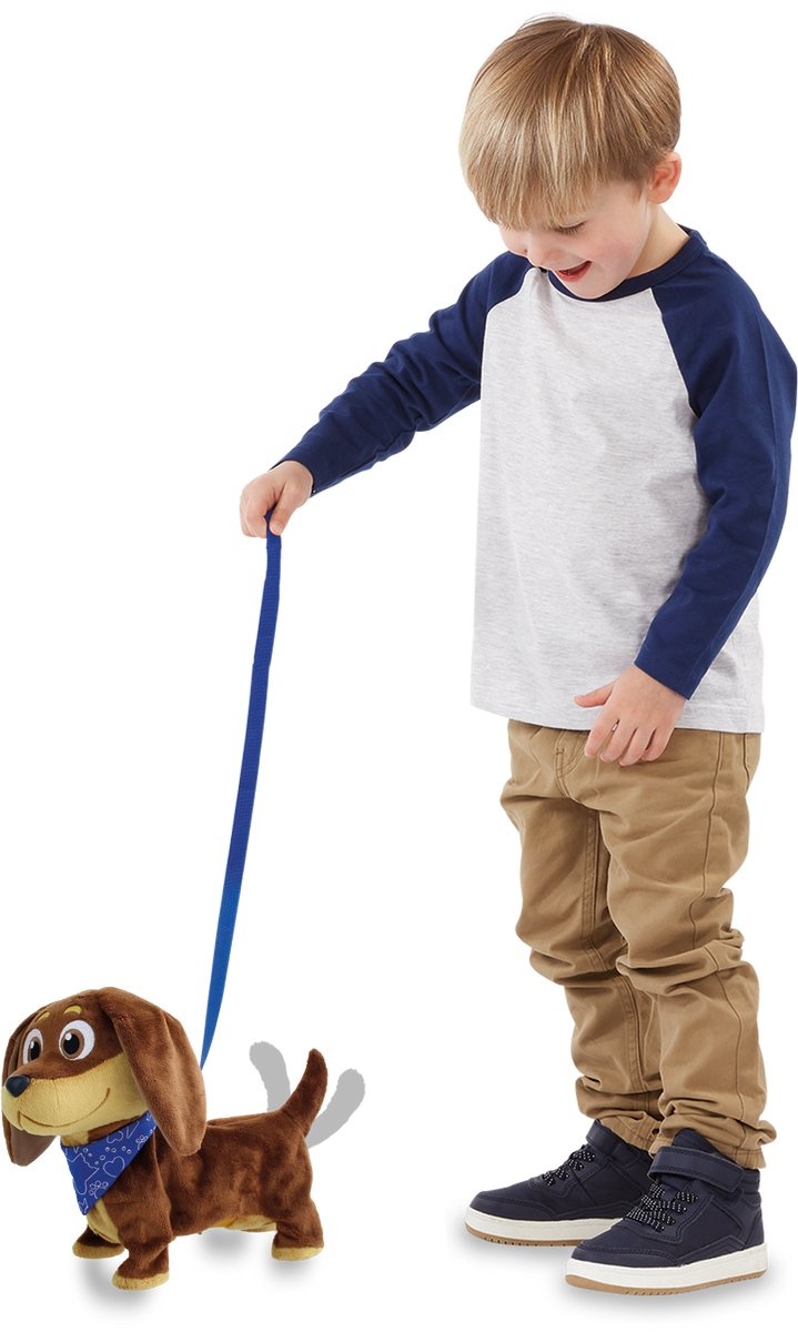 Animagic - Diggles - Knuffelhond - Interactieve Knuffel