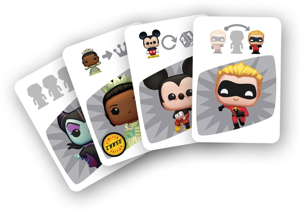 Funko Games Bitty Pop! Chase Game Disney - Bordspel - Met unieke Disney Funko Pops! - Engelstalig!