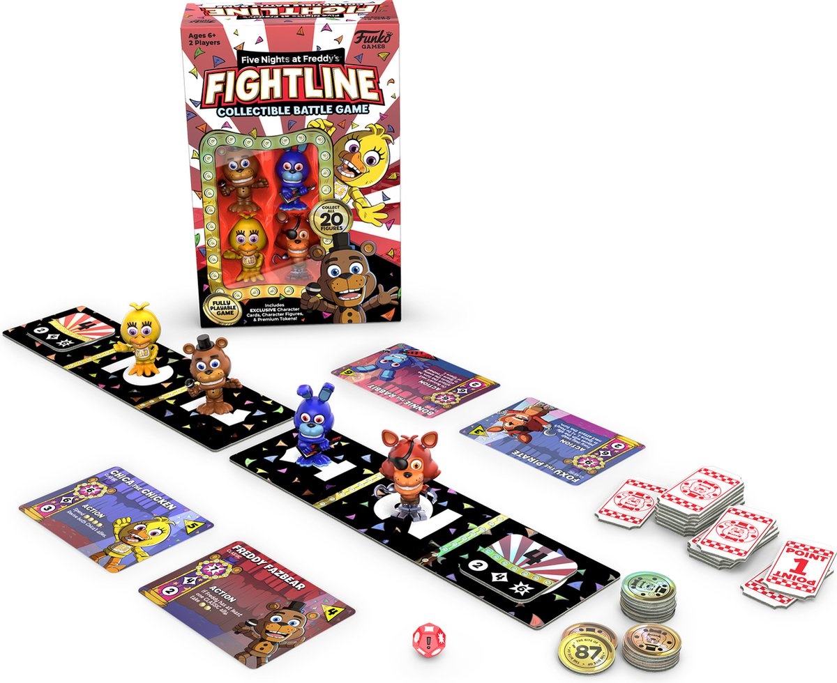 Funko Games Five Nights at Freddy's FightLine Premier Set - Kaartspel - Verzamel alle figuren!