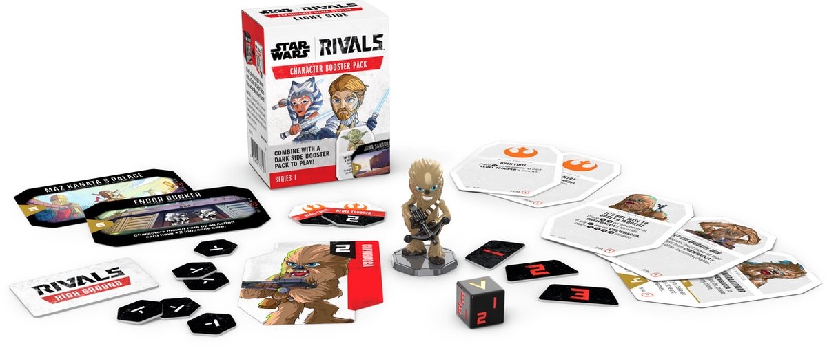 Funko Games Star Wars Rivals - Character Pack Light Side - Kaartspel - Uitbreidingset - Verzamel alle 30 personages - Engelstalig - Wit