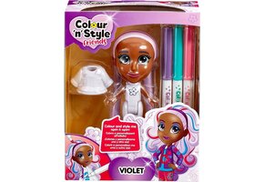 Crayola Colour'n'Style Friend Violet - Hobbypakket