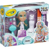 Crayola Color Style Mermaid Friends Pearl - Hobbypakket - Kleur en stijl zeemeermin