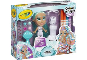 Crayola Color Style Mermaid Friends Pearl - Hobbypakket - Kleur en stijl zeemeermin