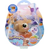 Animagic Let's Glo Capybara Brown - Speelfiguur - Lichtgevende Capybara