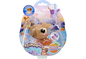 Animagic Let's Glo Capybara Brown - Speelfiguur - Lichtgevende Capybara