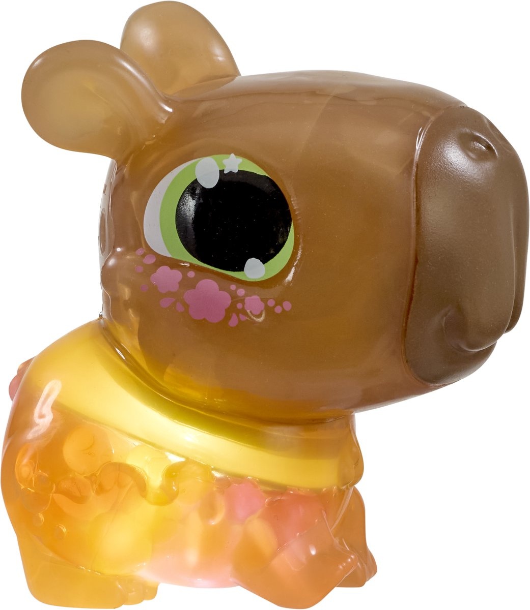Animagic Let's Glo Capybara Brown - Speelfiguur - Lichtgevende Capybara