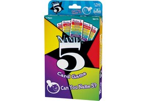 Goliath Name 5 Card Game - Kaartspel - Trivia - Kun je er vijf noemen?