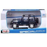 Maisto Jeep Wrangler Rubicon 1/27 Modelauto - Blauw Metallic