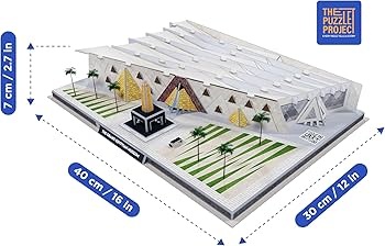 The Grand Egyptian Museum 3D Puzzle - 171 Stukjes