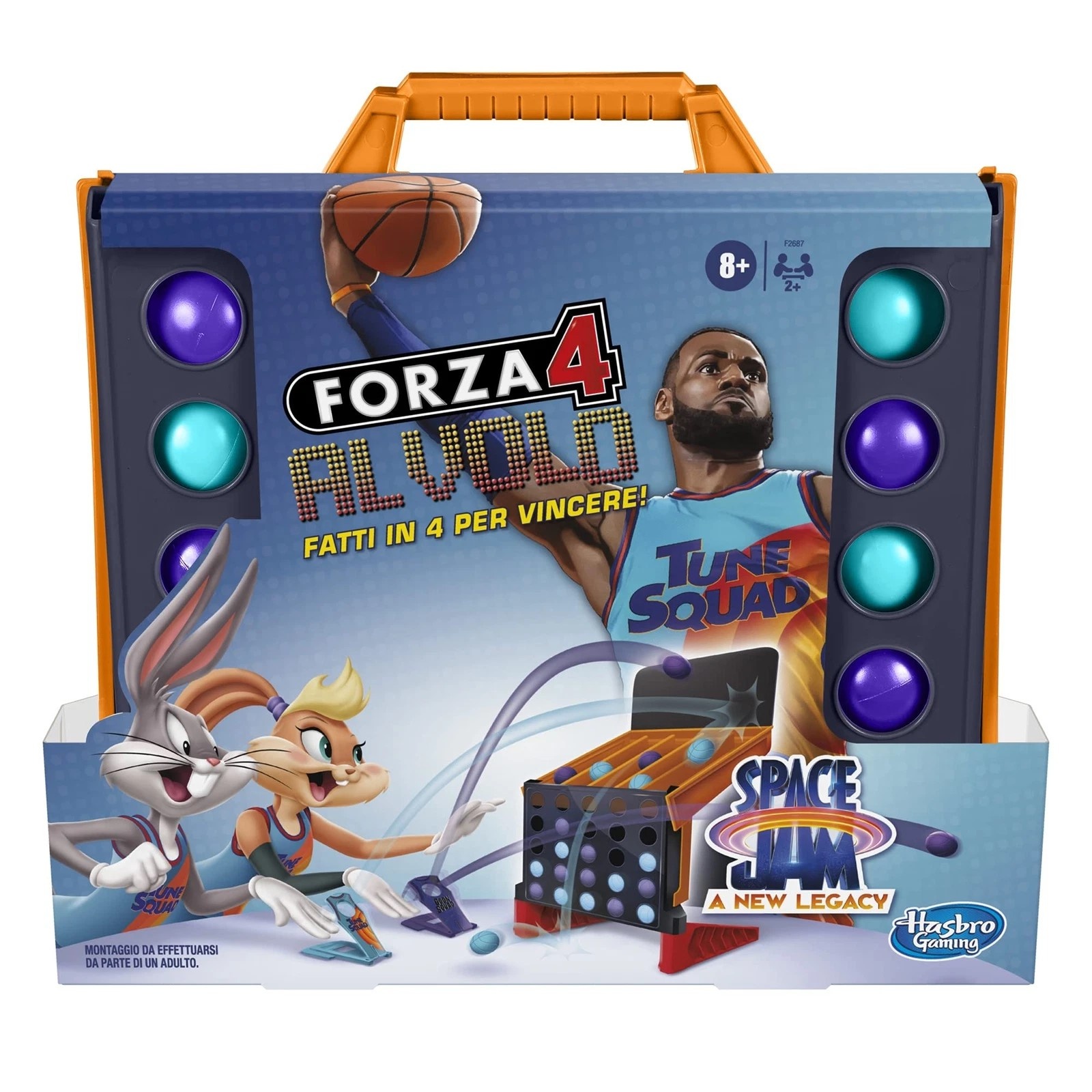 Hasbro Space Jam Forza 4 Al Volo - 4 op een rij