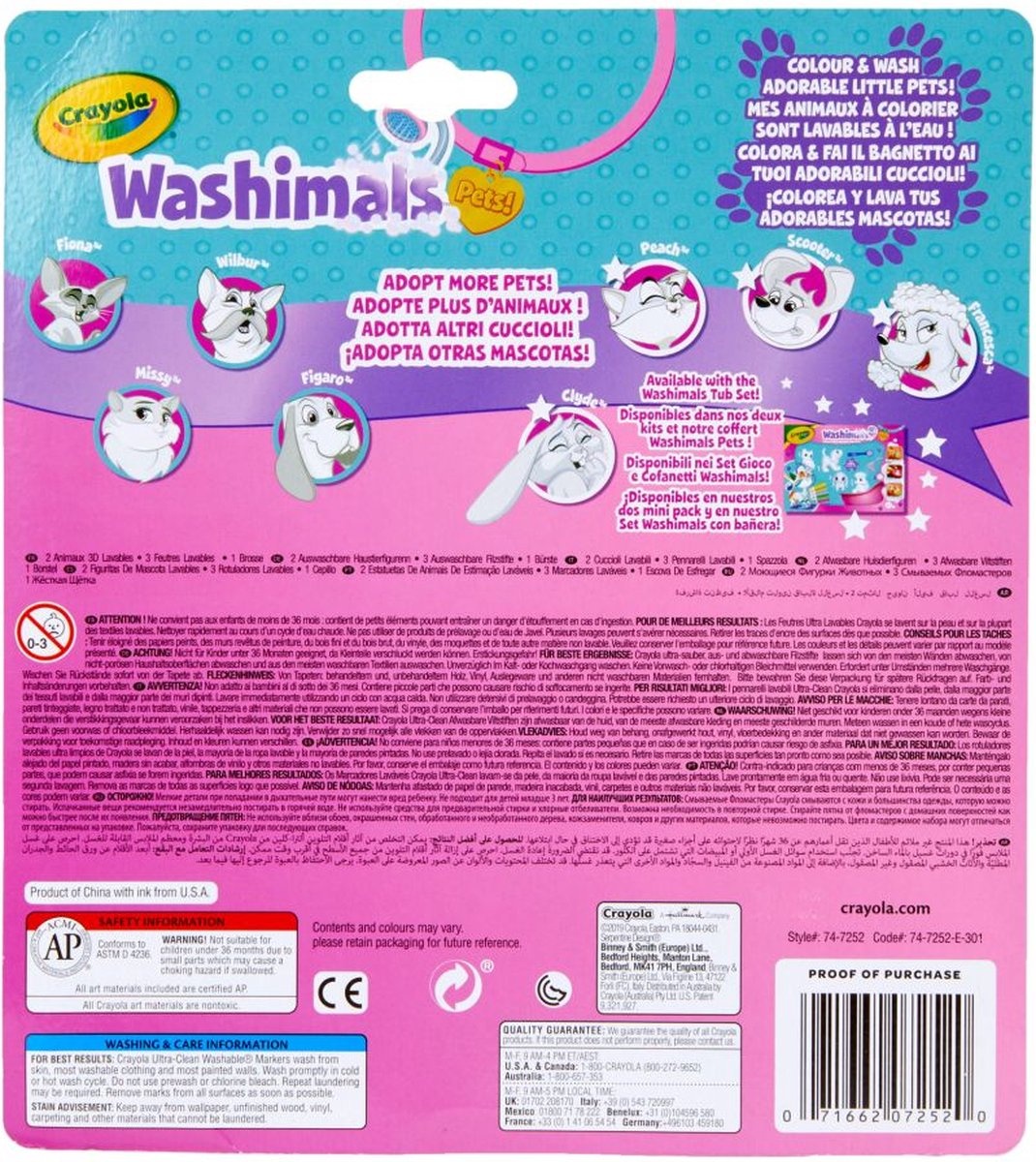 Crayola Washimals - Uitbreidingsset Hond