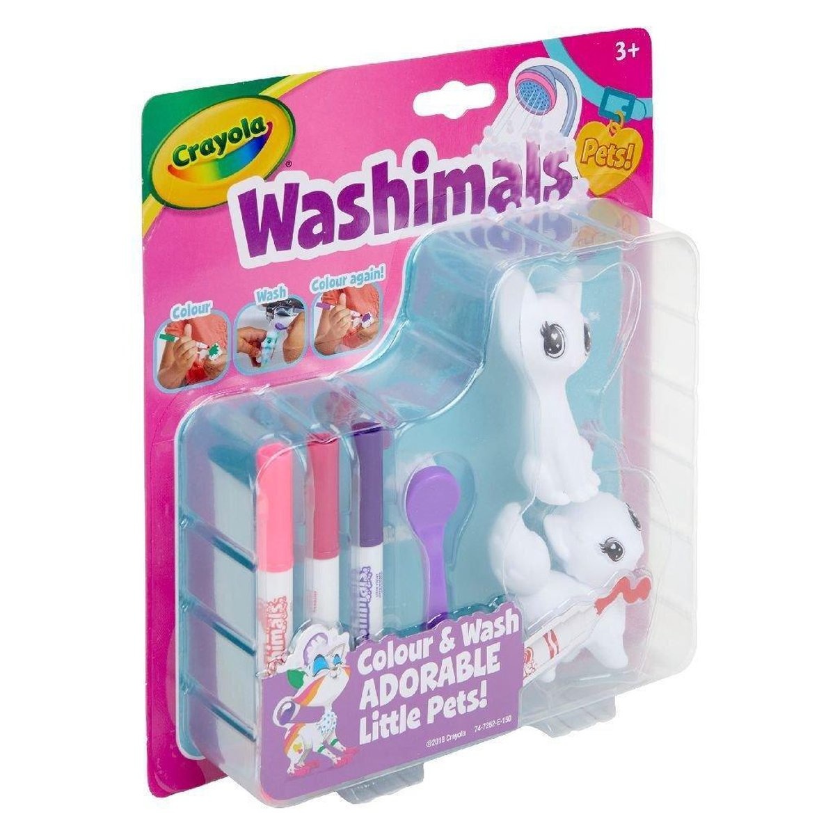 Crayola Washimals - Uitbreidingsset Kat