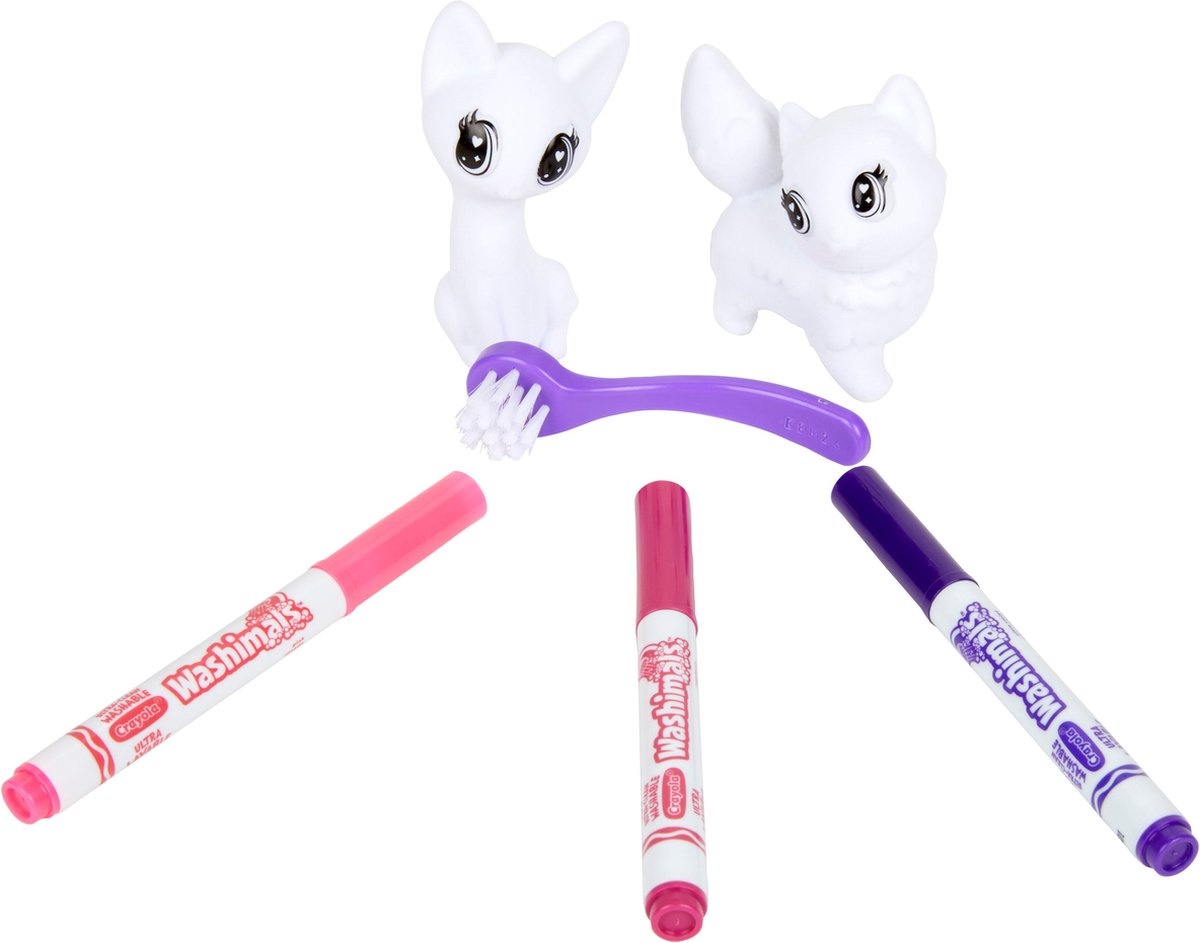 Crayola Washimals - Uitbreidingsset Kat