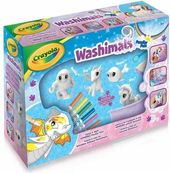 Vaardigheidsspel Crayola Washimals Maatwerk