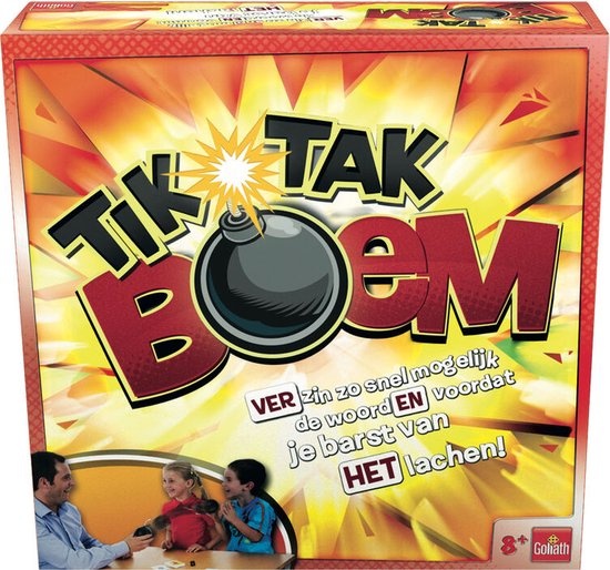 Goliath Tik Tak Boem - Kaartspel - Bordspel