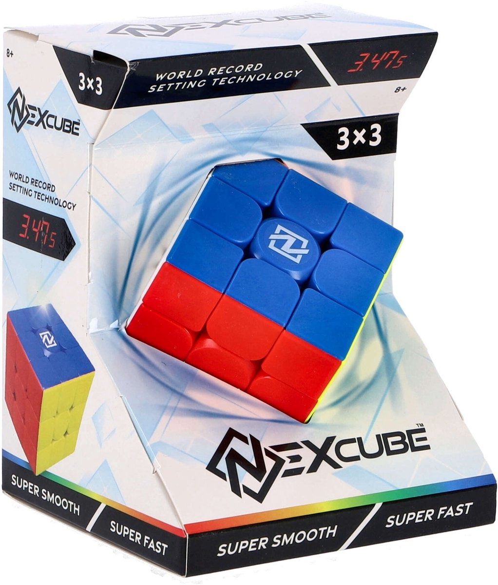 Goliath Nexcube 3x3 Kubus - Breinbreker Puzzel - Speedcube - kubus - De snelste speedcube op de markt!