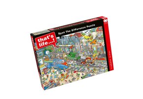 Goliath That's Life Spot the Differences - Train Turmoil Puzzel - 1000 stukjes