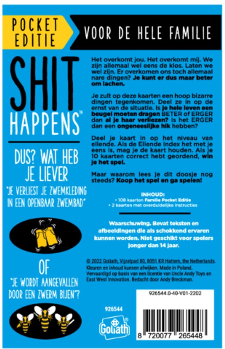 Goliath Shit Happens Familie Editie