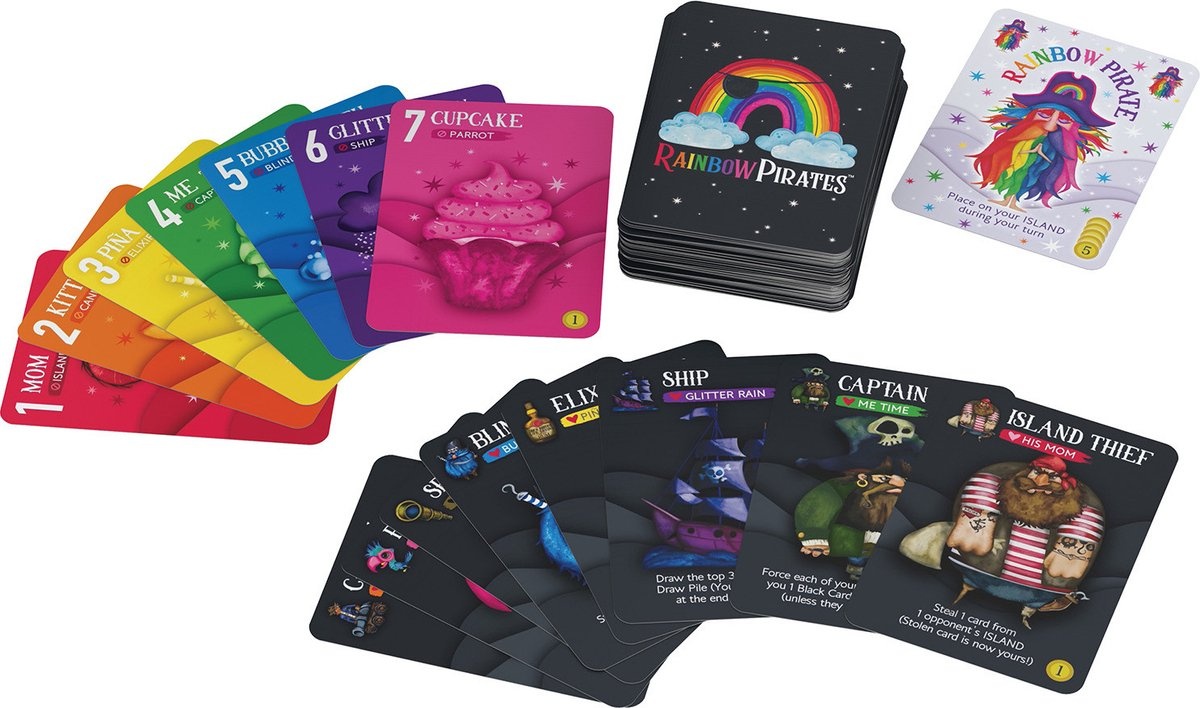 Goliath Regenboog piraten - kaartspel